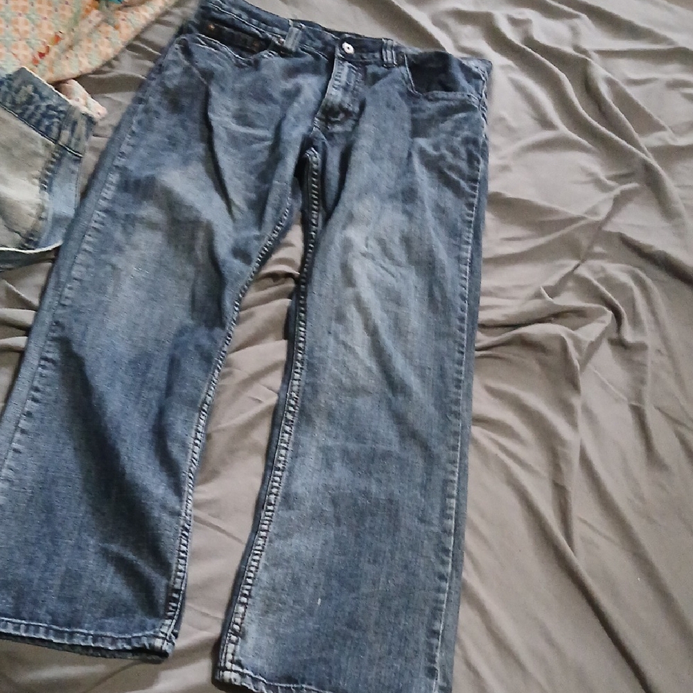 Flypaper Men's Blue Jeans. Waist33XL30‎